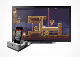 game dock, consola en iphone